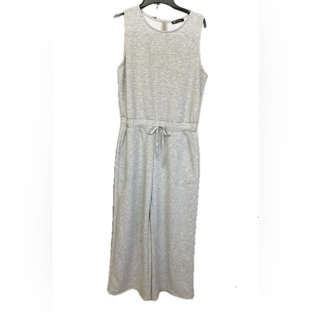 Chic Sleeveless Light Gray Jumpsuit